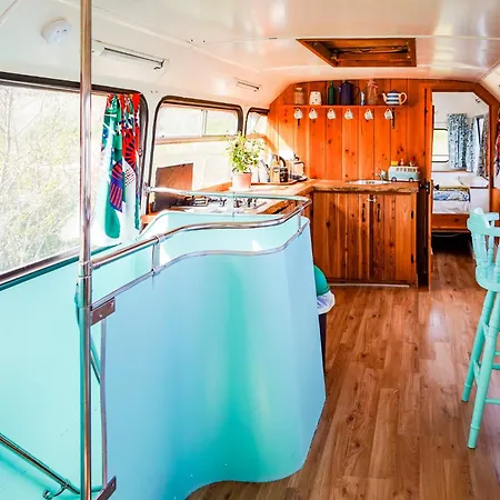 Double Decker Bus At Valentia Island Escape *