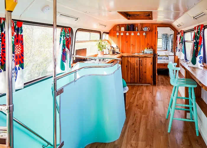 Double Decker Bus At Valentia Island Escape *