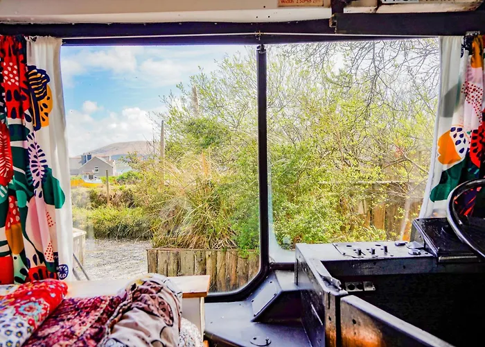 Double Decker Bus At Valentia Island Escape